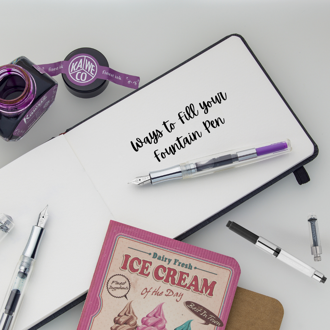 Different Ways to Fill Your Kaweco Fountain Pen