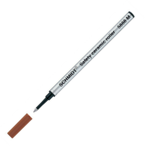 SCHMIDT CERAMIC ROLLERBALL REFILLS - 5888 - BLACK - MEDIUM - PACK OF 10