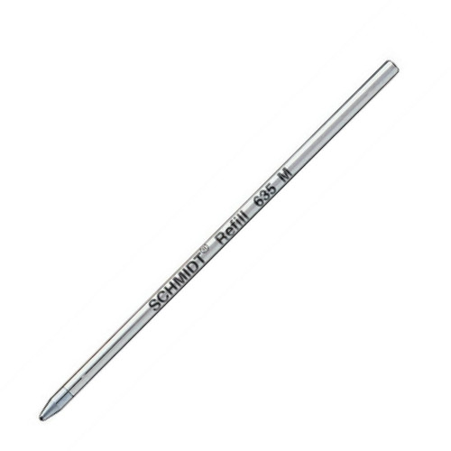 SCHMIDT D1 BALLPOINT REFILLS - S635 - BLACK - MEDIUM - PACK OF 5