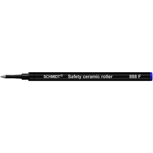 SCHMIDT CERAMIC ROLLERBALL REFILLS - 888 - BLUE - FINE - PACK OF 500