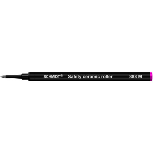 SCHMIDT CERAMIC ROLLERBALL REFILLS - 888 - MAGENTA - MEDIUM - PACK OF 100