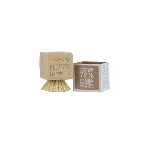 Marius Fabre Marseille Soap with Brush 200g -  Aquamanile 125 Years (Pack of 6)