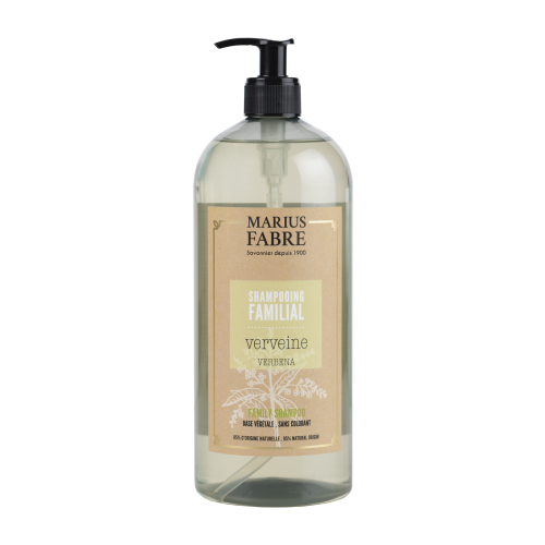 Marius Fabre Family Size Shampoo 1 Litre - Verbena - Bien Etre (Pack of 6)