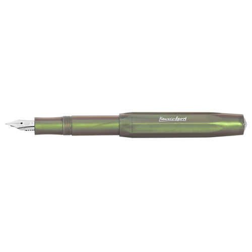 KAWECO LUNAR SPORT FOUNTAIN PEN - SHADOW GREEN