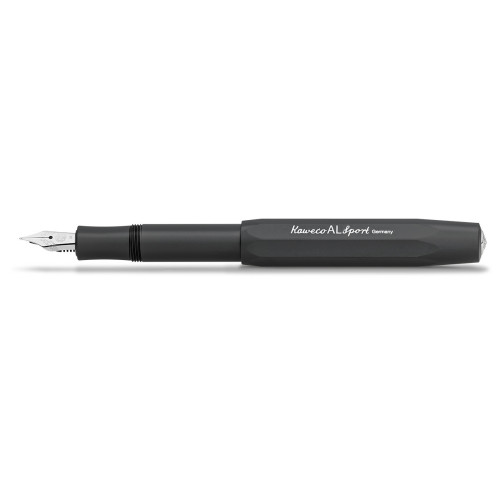 KAWECO AL SPORT FOUNTAIN PEN - BLACK - M