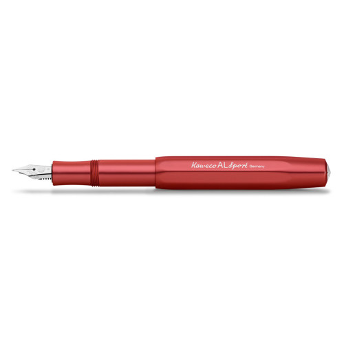 KAWECO AL SPORT FOUNTAIN PEN - DEEP RED - M