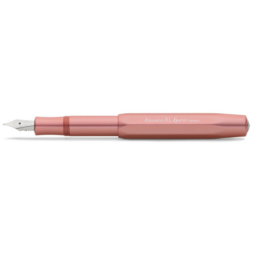 KAWECO AL SPORT FOUNTAIN PEN - ROSEGOLD M