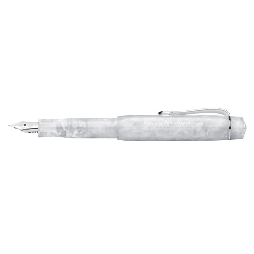 Kaweco ART Sport Fountain Pen - Mineral White - M