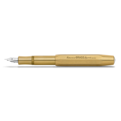 KAWECO BRASS SPORT FOUNTAIN PEN - M