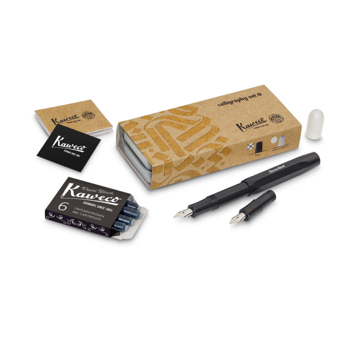KAWECO SKYLINE SPORT CALLIGRAPHY SET - BLACK - MINI