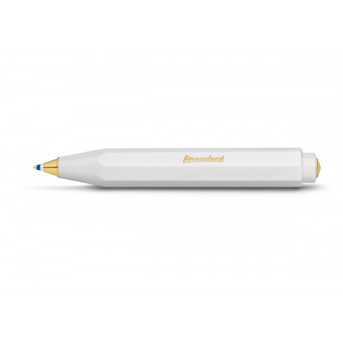 KAWECO CLASSIC SPORT BALLPOINT PEN - WHITE