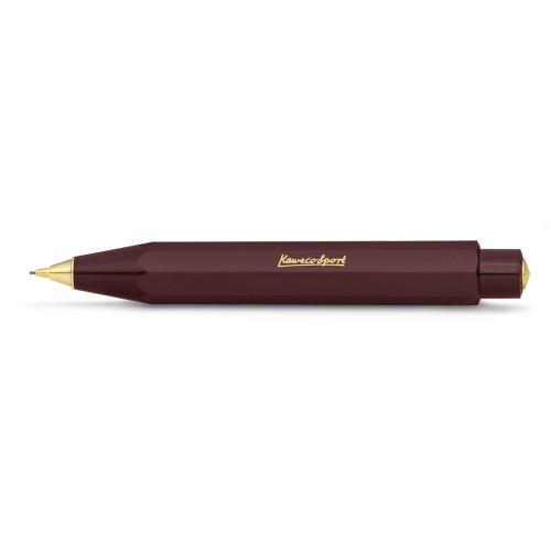 KAWECO CLASSIC SPORT PENCIL 0.7MM LEAD - BORDEAUX