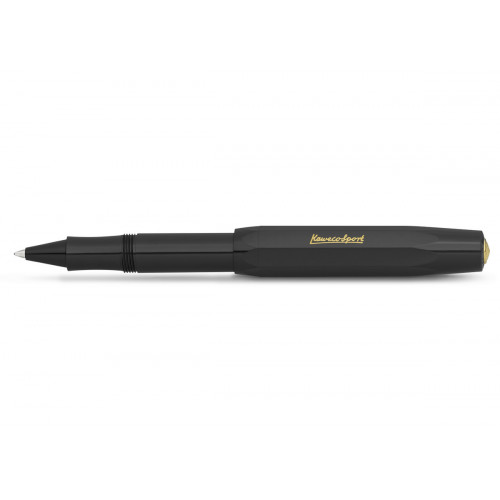 KAWECO CLASSIC SPORT ROLLERBALL PEN - BLACK