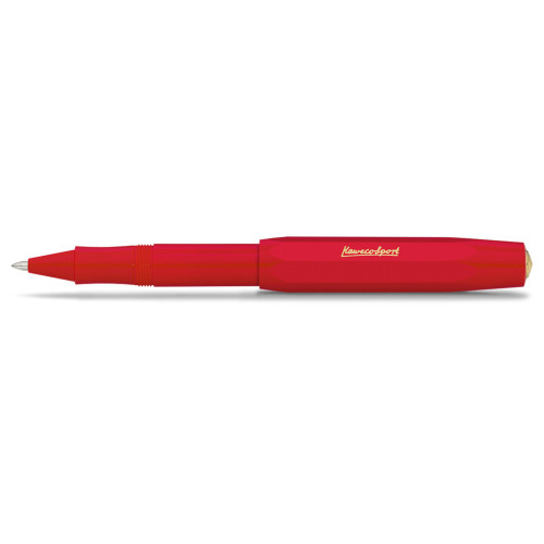 KAWECO CLASSIC SPORT ROLLERBALL PEN - RED