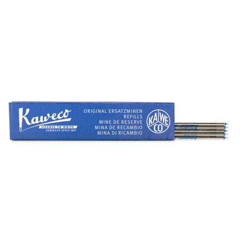 KAWECO D1 BALLPOINT REFILLS - BLUE - B