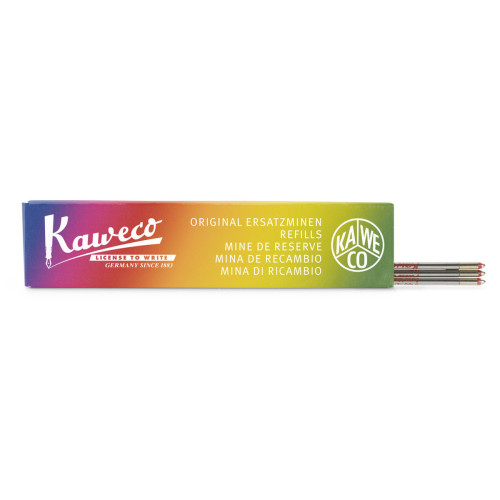 KAWECO D1 BALLPOINT REFILLS - RED - M