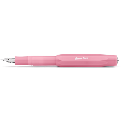 KAWECO FROSTED SPORT FOUNTAIN PEN - BLUSH PITAYA