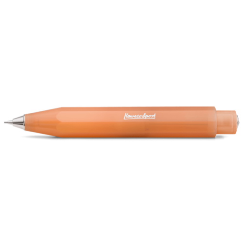 KAWECO FROSTED SPORT PENCIL 0.7MM SOFT MANDARINE