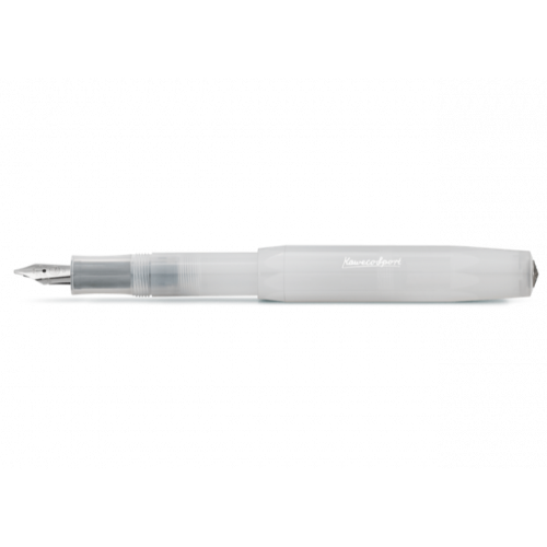 KAWECO FROSTED SPORT CALLIGRAPHY FOUNTAIN PEN - NATURAL COCONUT - 1.1MM