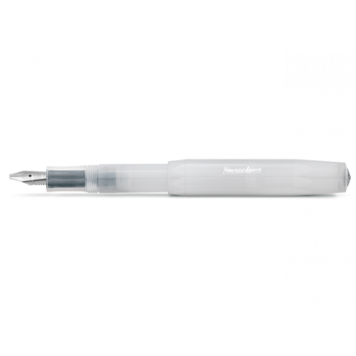 KAWECO FROSTED SPORT CALLIGRAPHY FOUNTAIN PEN - NATURAL COCONUT - 1.9MM