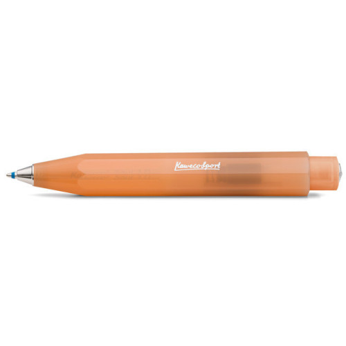 KAWECO FROSTED SPORT BALLPOINT PEN SOFT MANDARINE