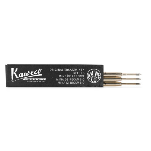 KAWECO G2 BALLPOINT REFILLS - BLACK - 0.8 mm