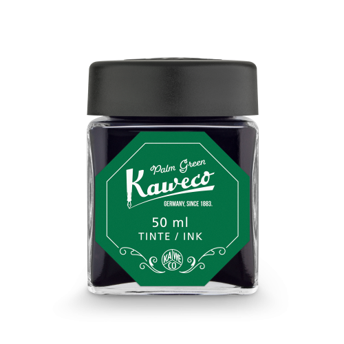 KAWECO BOTTLED INK - 50ml - PALM GREEN