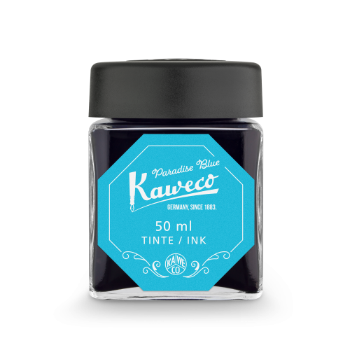 KAWECO BOTTLED INK - 50ml - PARADISE BLUE