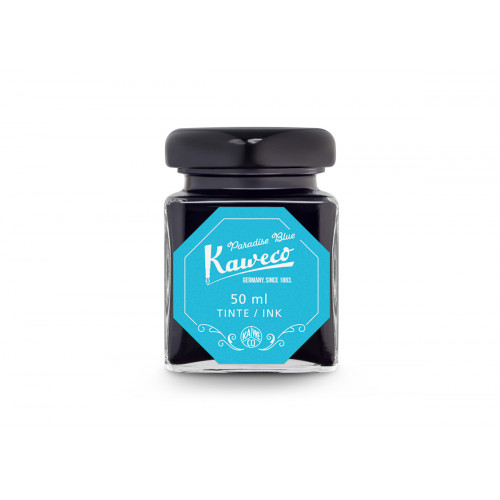 KAWECO BOTTLED INK - 50ml - PARADISE BLUE