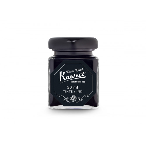 KAWECO BOTTLED INK - 50ml - PEARL BLACK