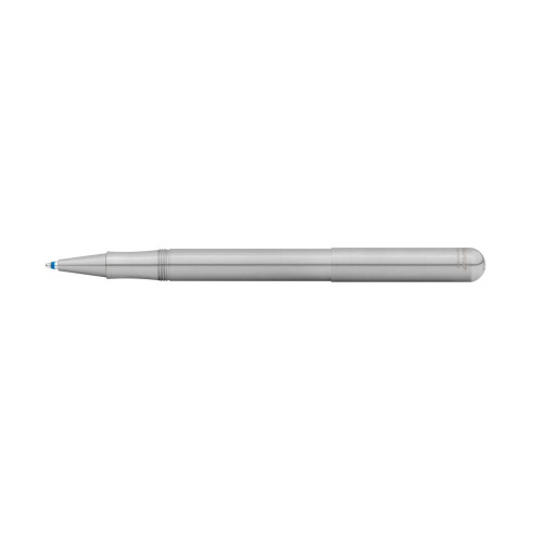KAWECO LILIPUT BALLPOINT PEN - CAPPED STAINLESS STEEL