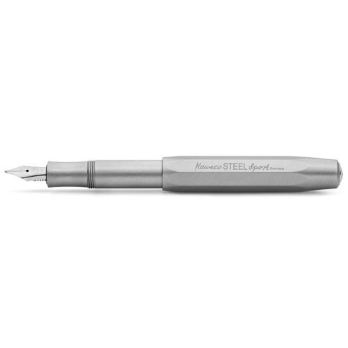 KAWECO STEEL SPORT FOUNTAIN PEN - F