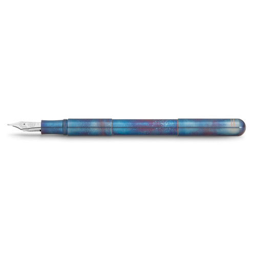 KAWECO SUPRA FOUNTAIN PEN - FIREBLUE - M