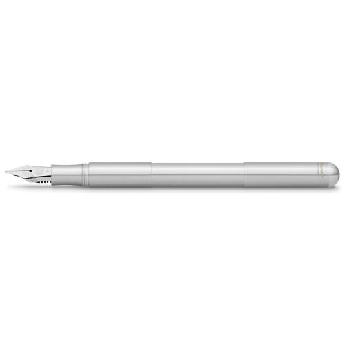 KAWECO SUPRA FOUNTAIN PEN - STAINLESS STEEL - M