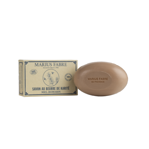 Marius Fabre 150g Oval Soap - Honey & Rosemary (In a Box) - Nature (Pack of 8)
