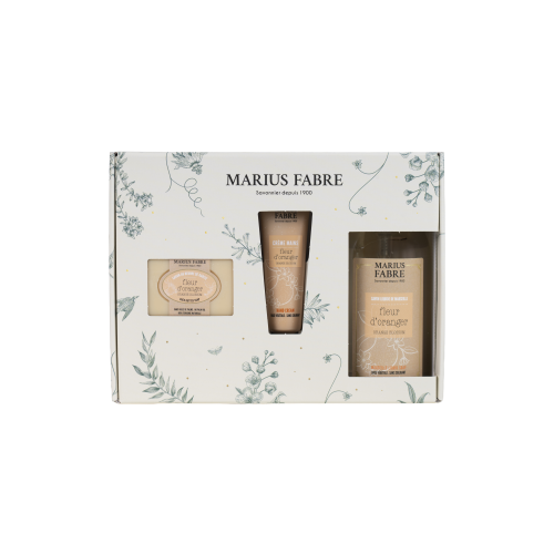 Marius Fabre &acirc;Orange Blossom Wellness&acirc; Christmas Gift Set (Pack of 4)