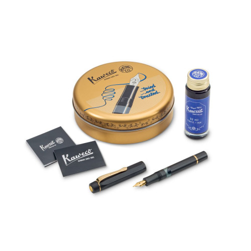 Kaweco PISTON Sport - AL - Black - Starter Set - M