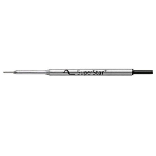 STARMINEN SUPERSTAR G1 BALLPOINT REFILLS - BLACK - PACK OF 1000