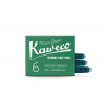 KAWECO INK CARTRIDGES - PACK OF 6 - PALM GREEN