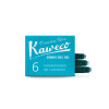 KAWECO INK CARTRIDGES - PACK OF 6 - PARADISE BLUE