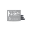 KAWECO INK CARTRIDGES - PACK OF 6 - SMOKEY GREY