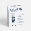 Marius Fabre A5 POS Display - Table Tent - LAVOIR - Black Soap/Black Soap Spray