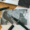Esterbrook Black Raven Blotting Paper